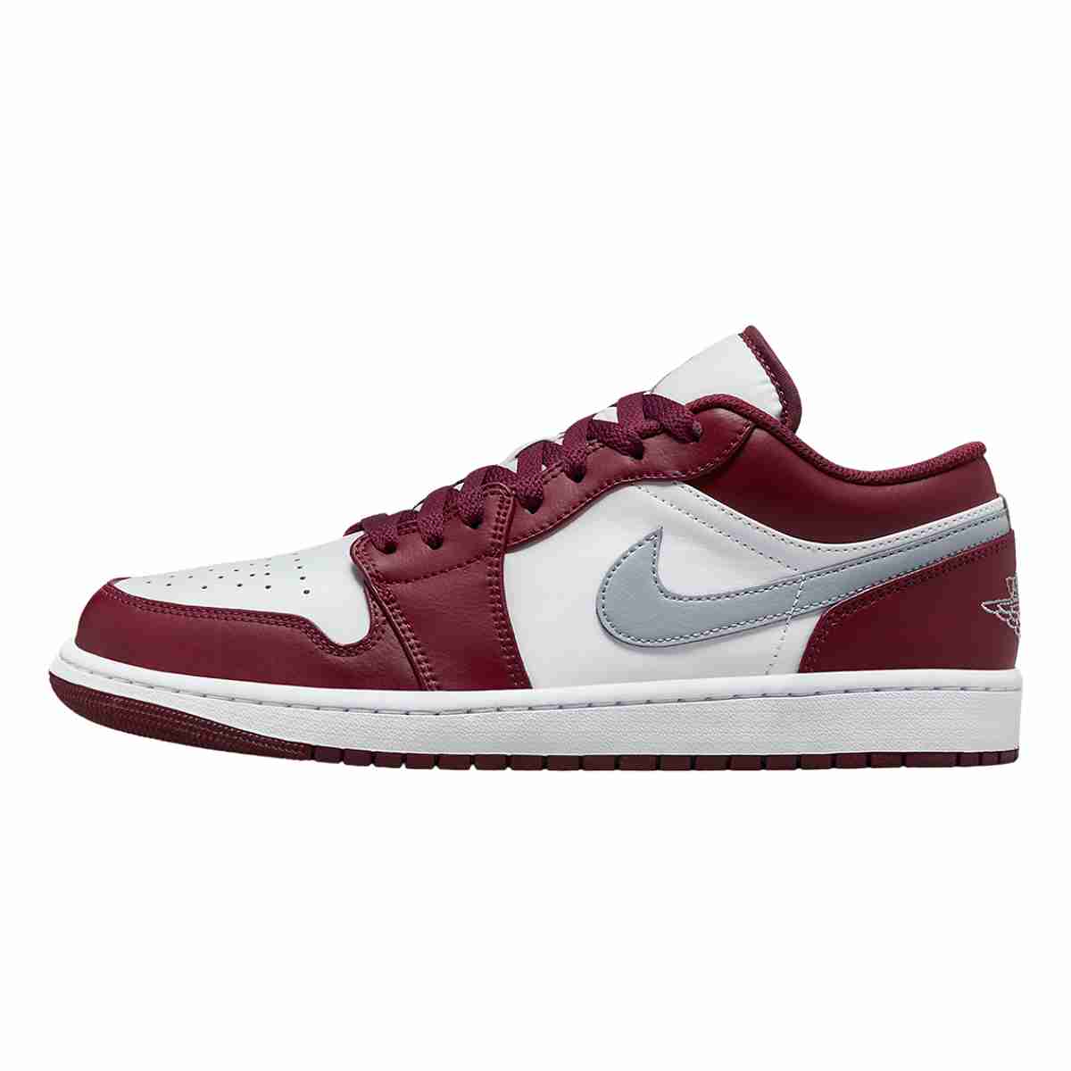 Air Jordan 1 Low White Bordeaux