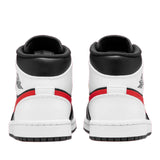 Air Jordan 1 Mid Black Chile Red White