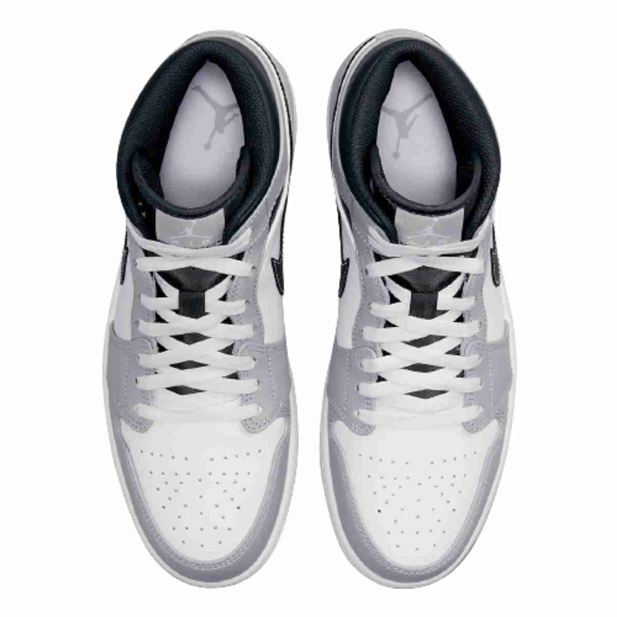 Air Jordan 1 Mid Light Smoke Grey Anthracite