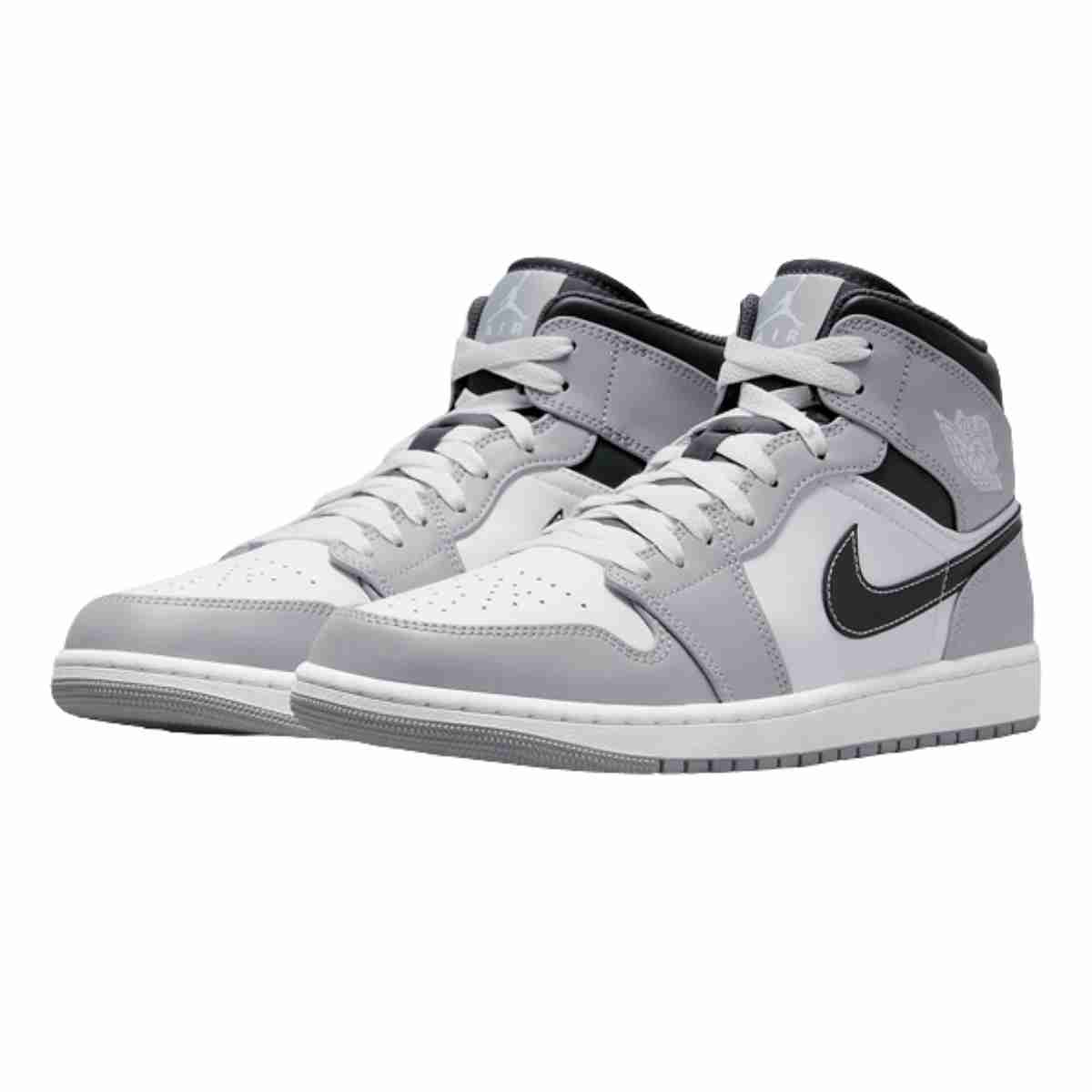 Air Jordan 1 Mid Light Smoke Grey Anthracite