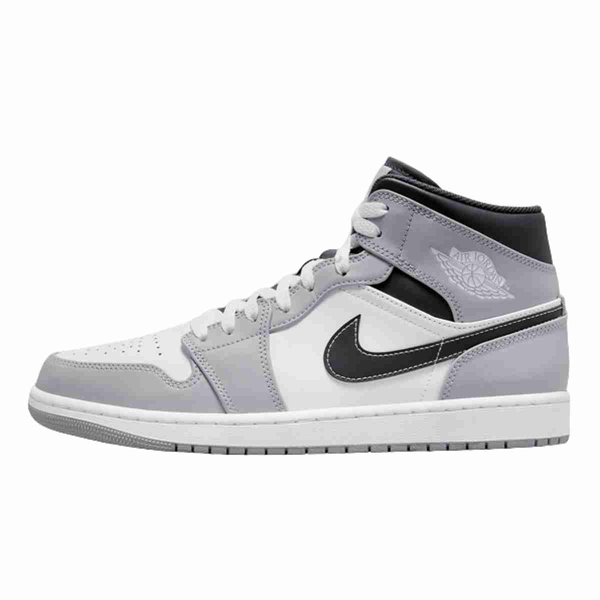 Air Jordan 1 Mid Light Smoke Grey Anthracite