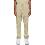 Fear Of God Beige Logo Sweatpants Embroidered