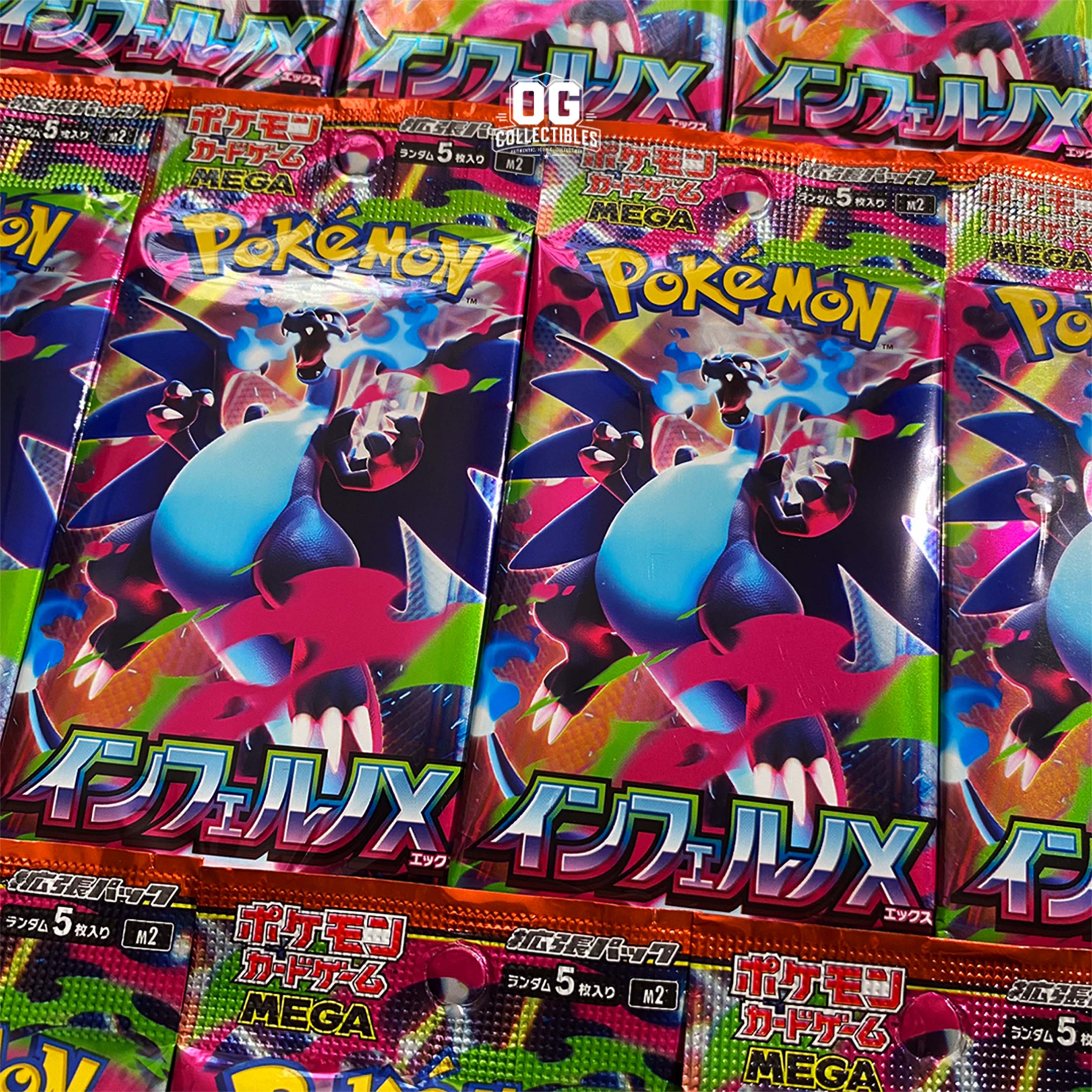 Pokemon TCG Card Game MEGA Expansion Pack Inferno X Booster Pack Japan