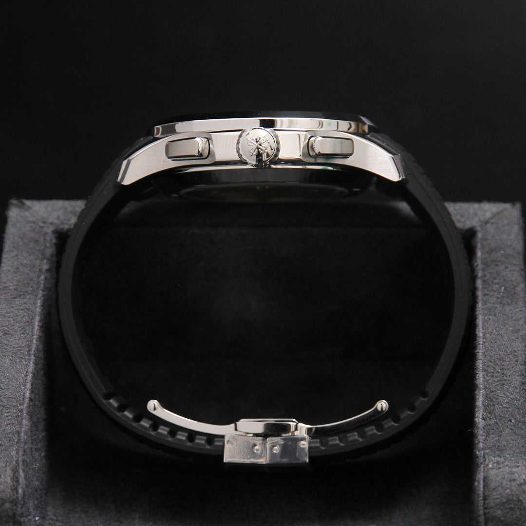 Patek Philippe Aquanaut Chronograph 42 Gray Black Dial 5968A-001