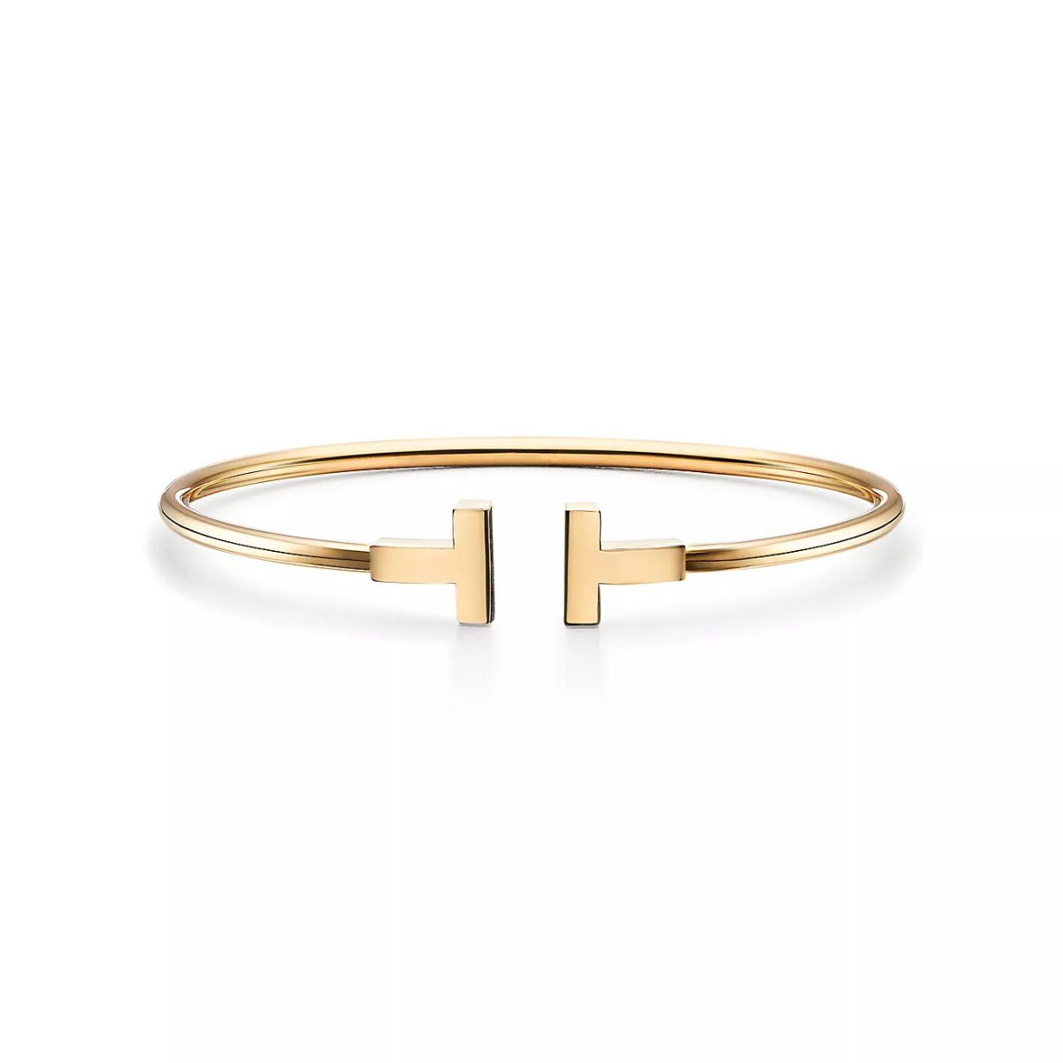 Tiffany T Wire Bracelet in Yellow Gold 60010760