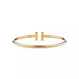 Tiffany T Wire Bracelet in Yellow Gold 60010760