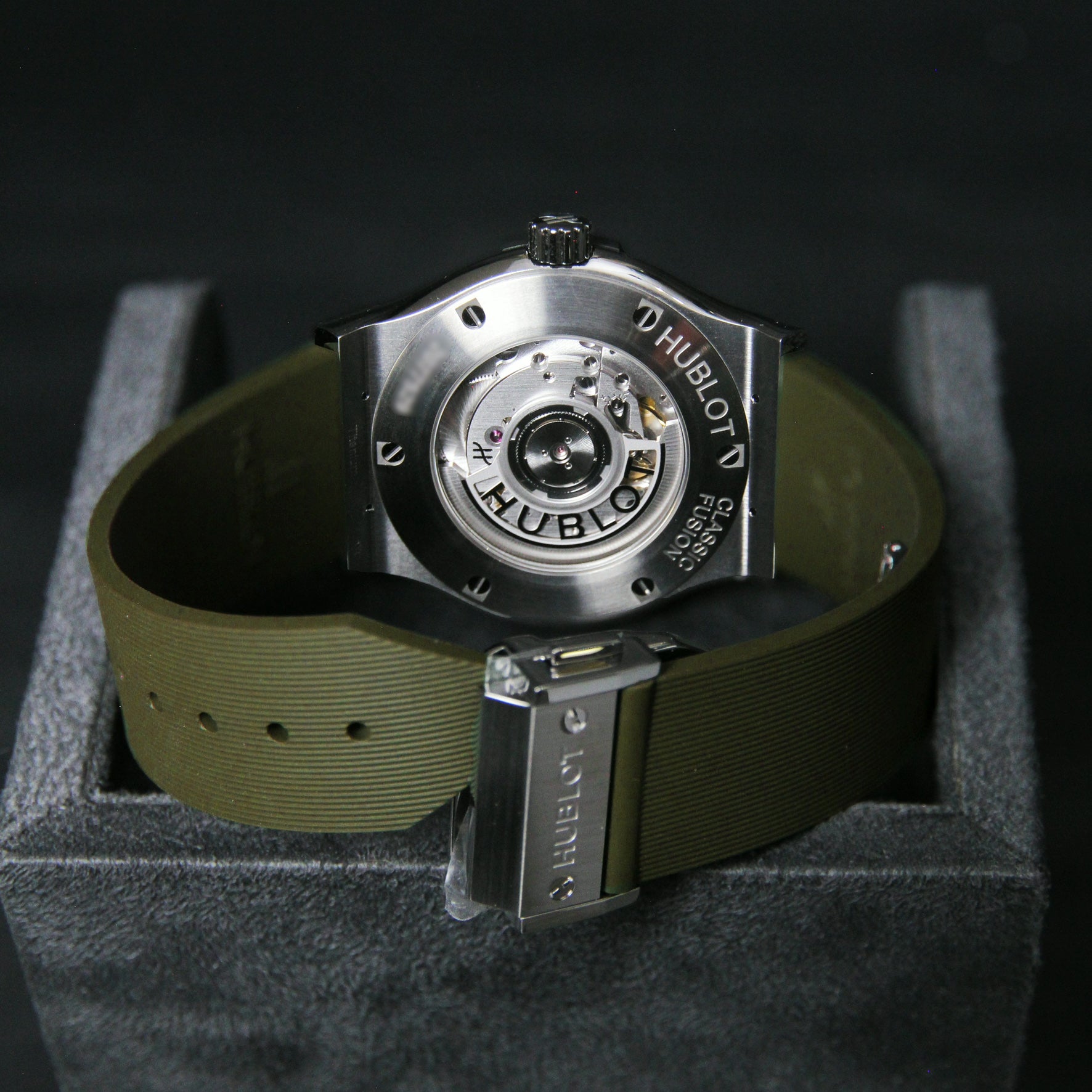 Hublot 42 Classic Fusion Titanium Green 542.NX.8970.RX