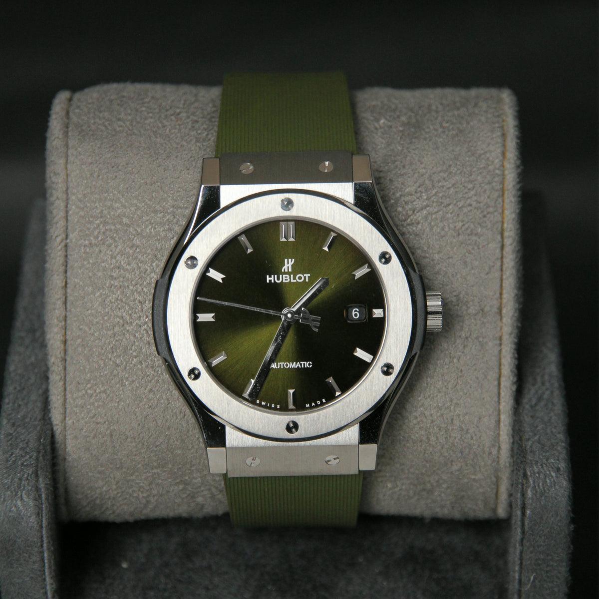 Hublot 42 Classic Fusion Titanium Green 542.NX.8970.RX