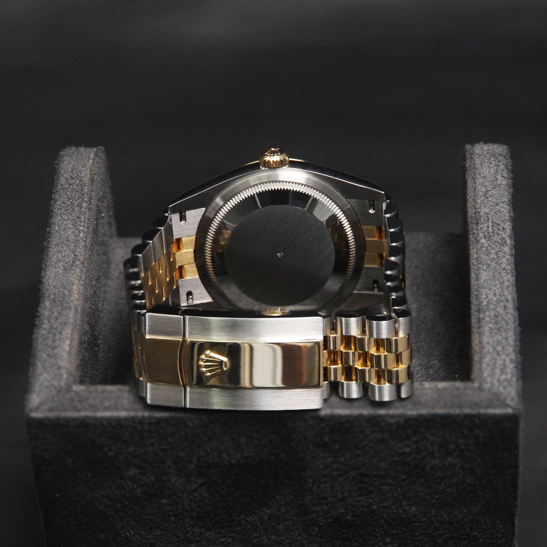 DateJust 36 Olive Dial Diamond VI IX 126233