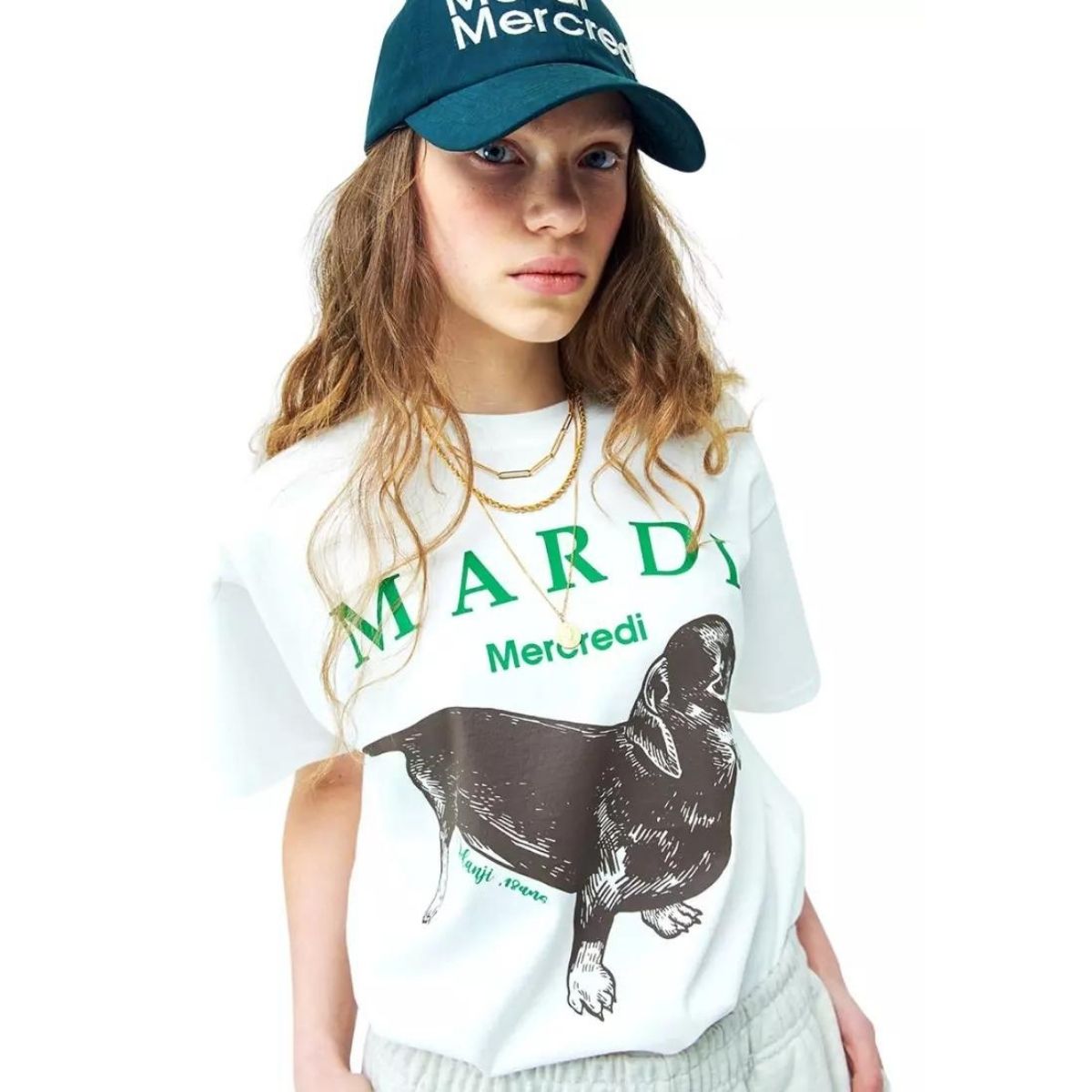 Mardi Mercredi T-Shirt Ddanji Ivory