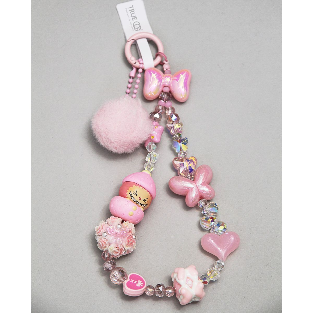 Luxury Phone charm / Bag Charm / Strap Gantungan Tas Custom with Pop Mart