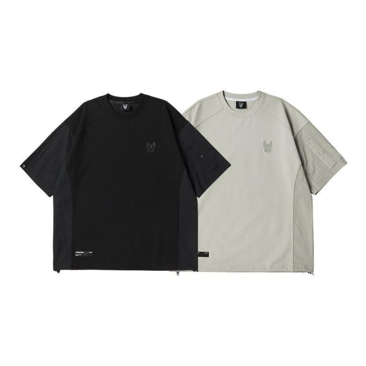 LifeWork Radog Woven Patch T-Shirt Black