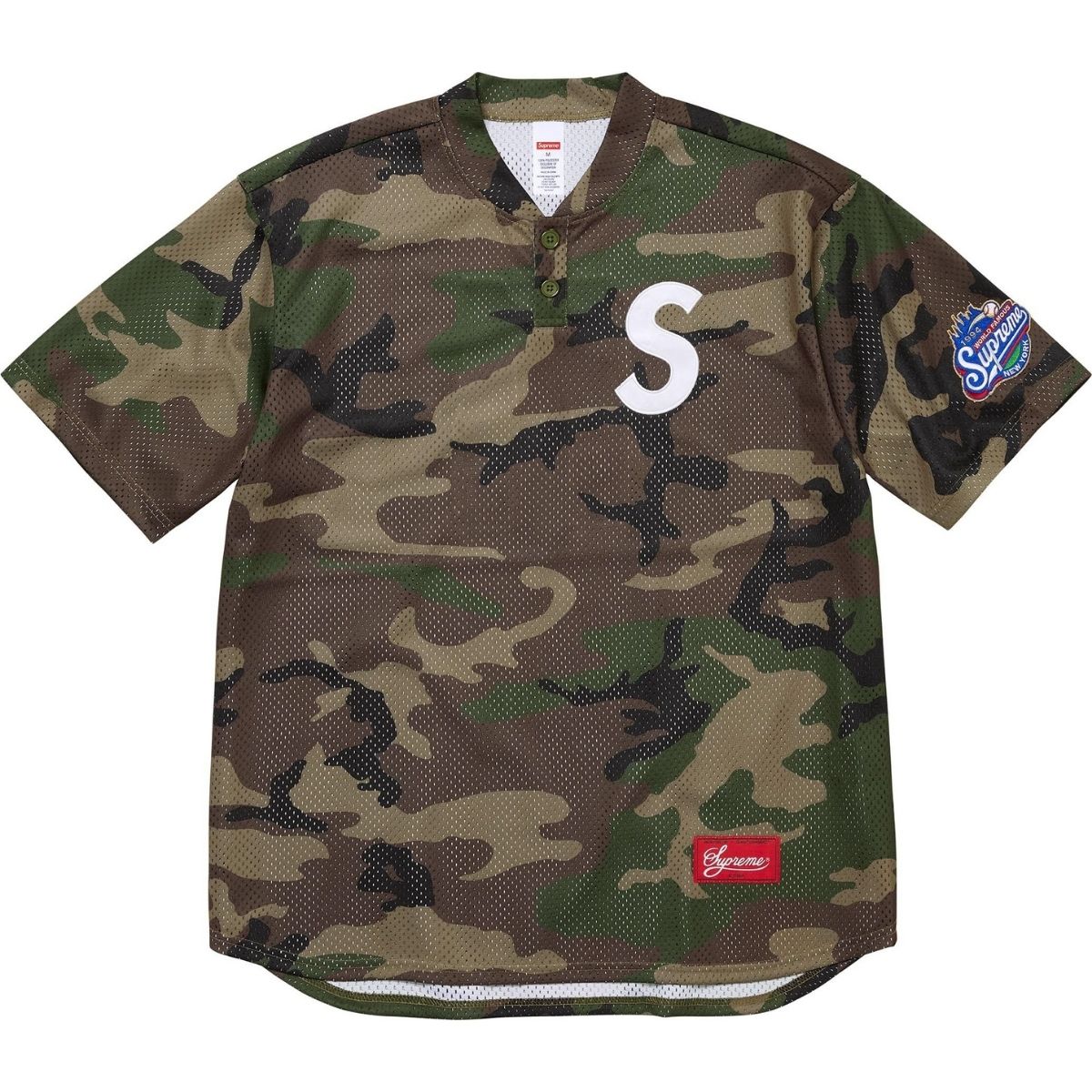 Supreme S Logo Baseball Henley