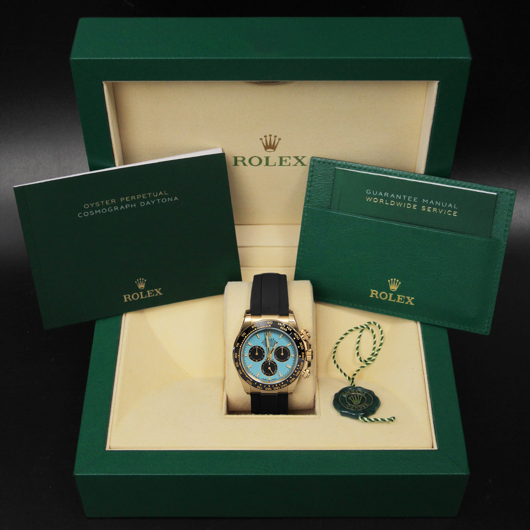 Daytona YG Tiffany  Dial Oysterflex 126518LN