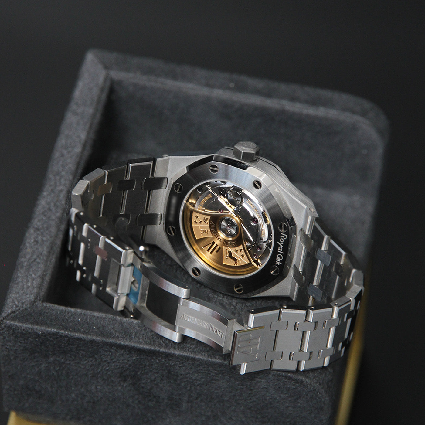 AP37 RO Grey Dial Diamond Bezel 15451ST.ZZ.1256ST.02