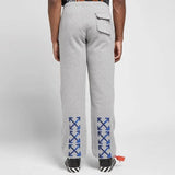 Off White Acrylic Arrow Sweatpant Grey Blue