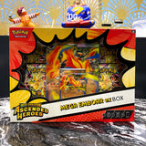 Pokemon TCG Mega Evolution Ascended Heroes Mega Meganium ex, Mega Emboar ex, and Mega Feraligatr ex Boxes