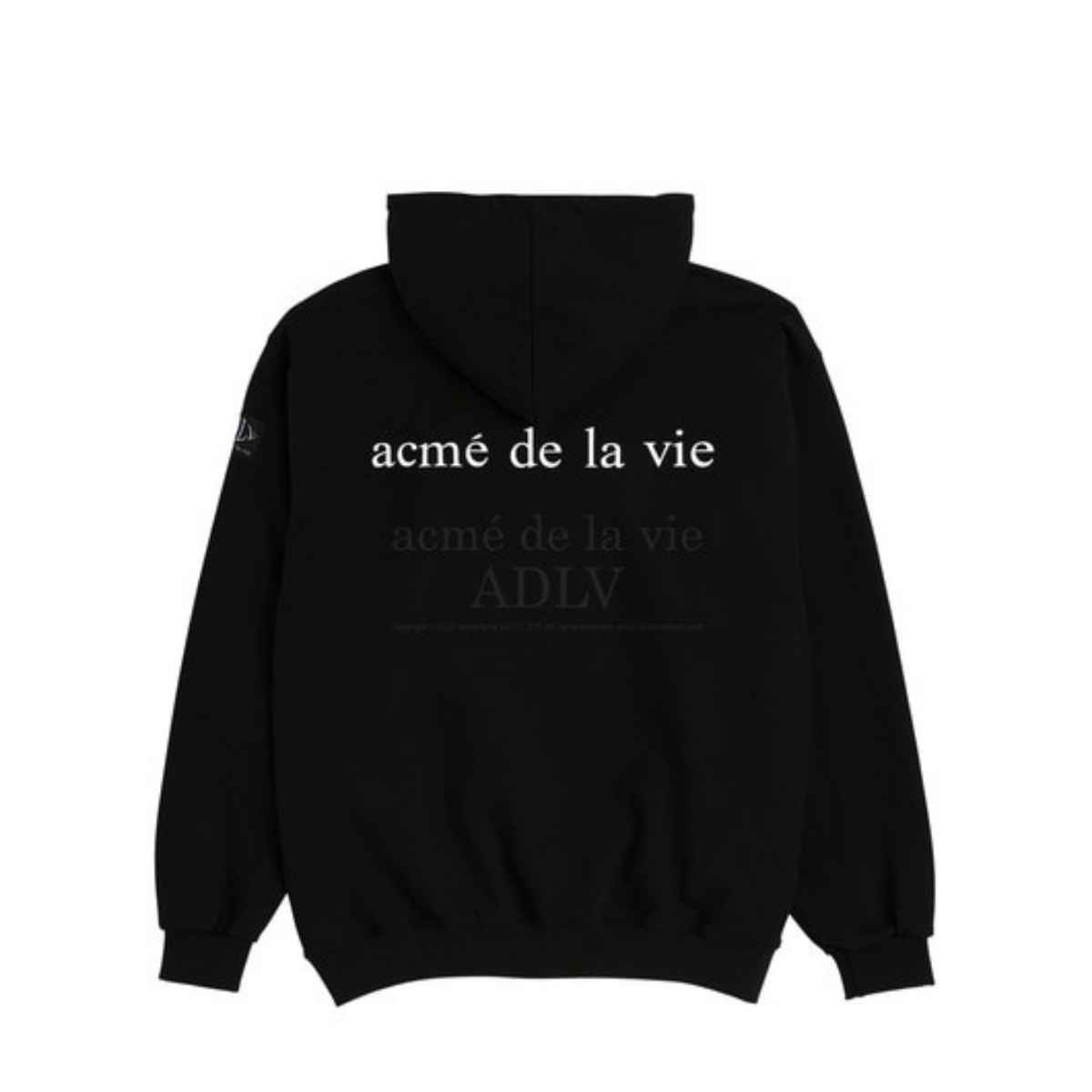 Acme De La Vie ADLV Baby Face Hoodie Black Donut 1