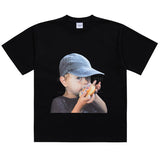 Acme De La Vie ADLV Baby Face T-shirt Black Cap Boy