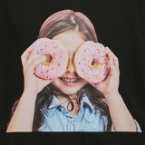 Acme De La Vie ADLV Baby Face T-shirt Black Donut 3