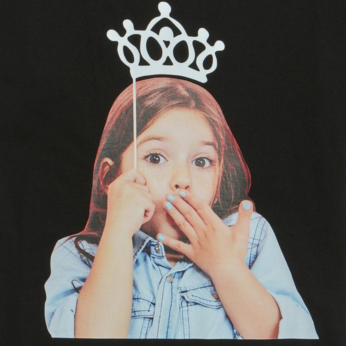 Acme De La Vie ADLV Baby Face T-shirt Black Tiara