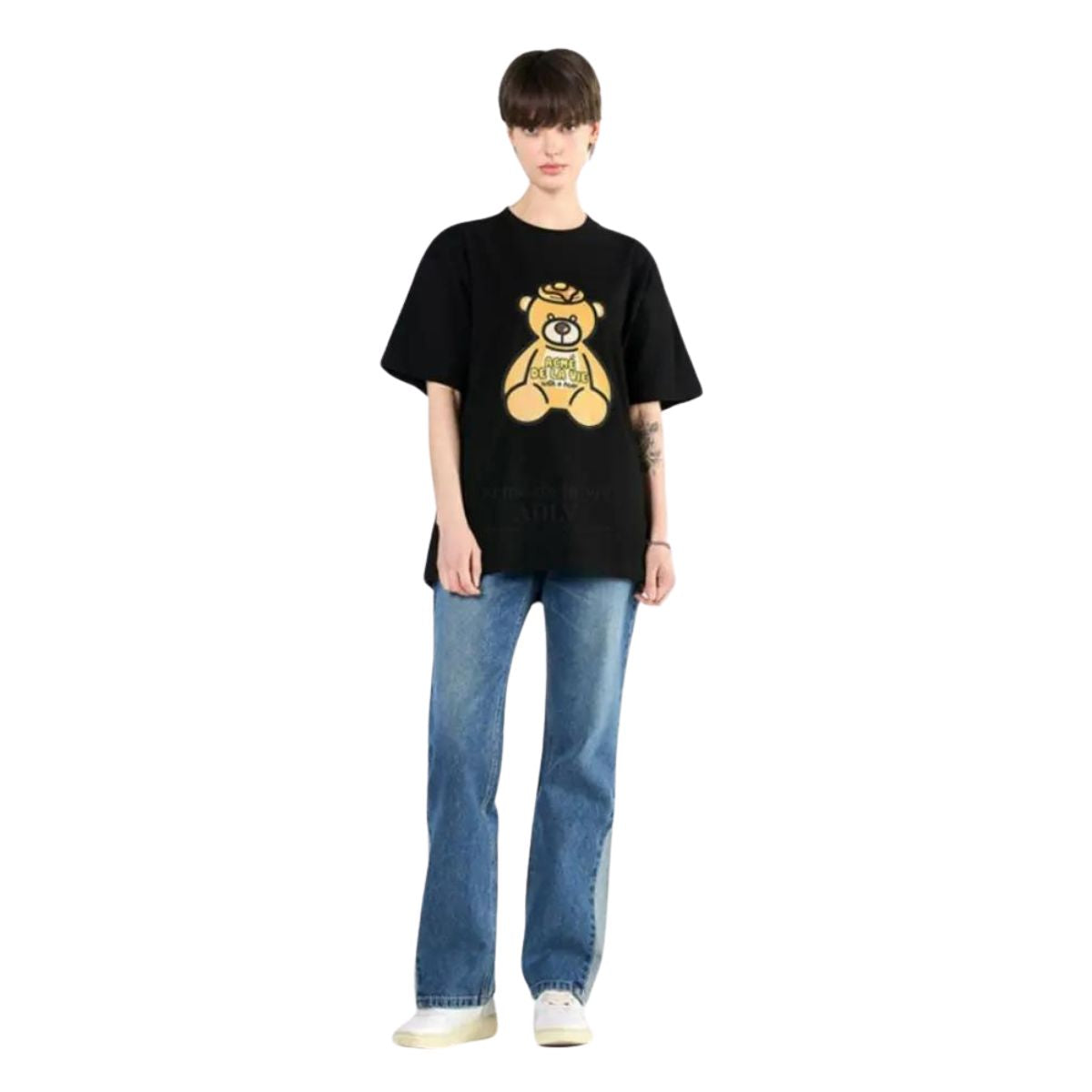 Acme De La Vie ADLV Pancake Bear T-shirt Black