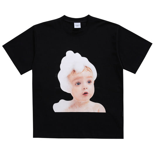 Acme De La Vie ADLV Baby FAce T-shirt Black Bubble