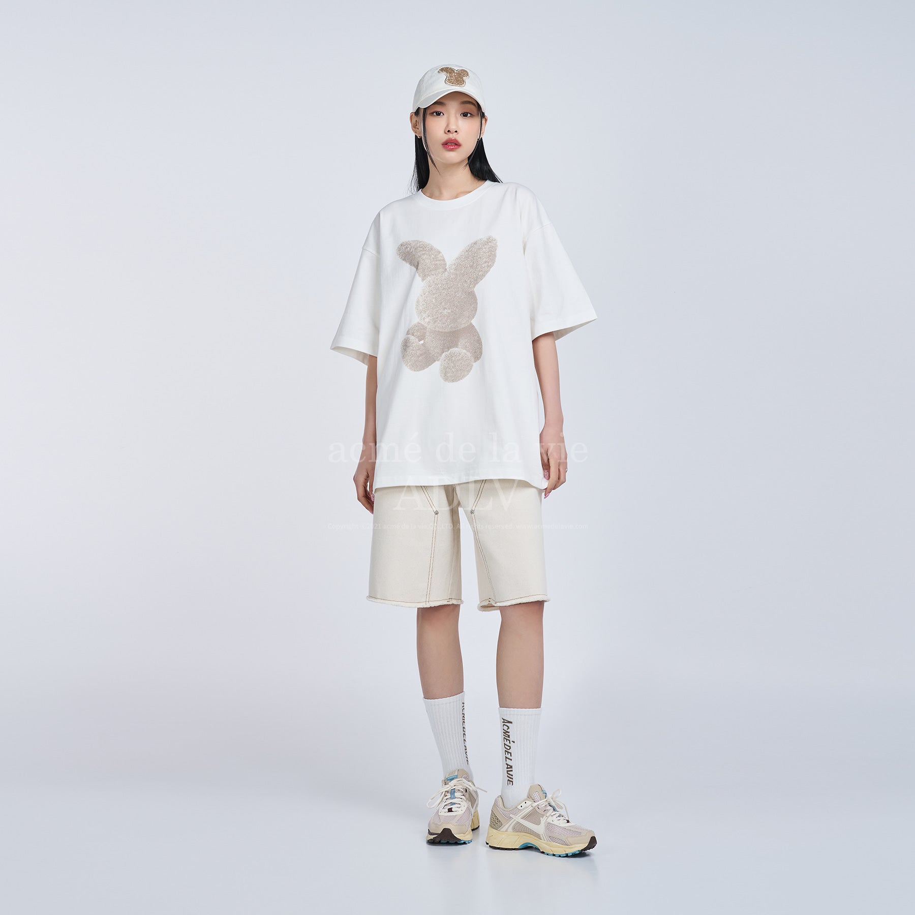 Acme De La Vie ADLV Fuzzy Rabbit T-shirt