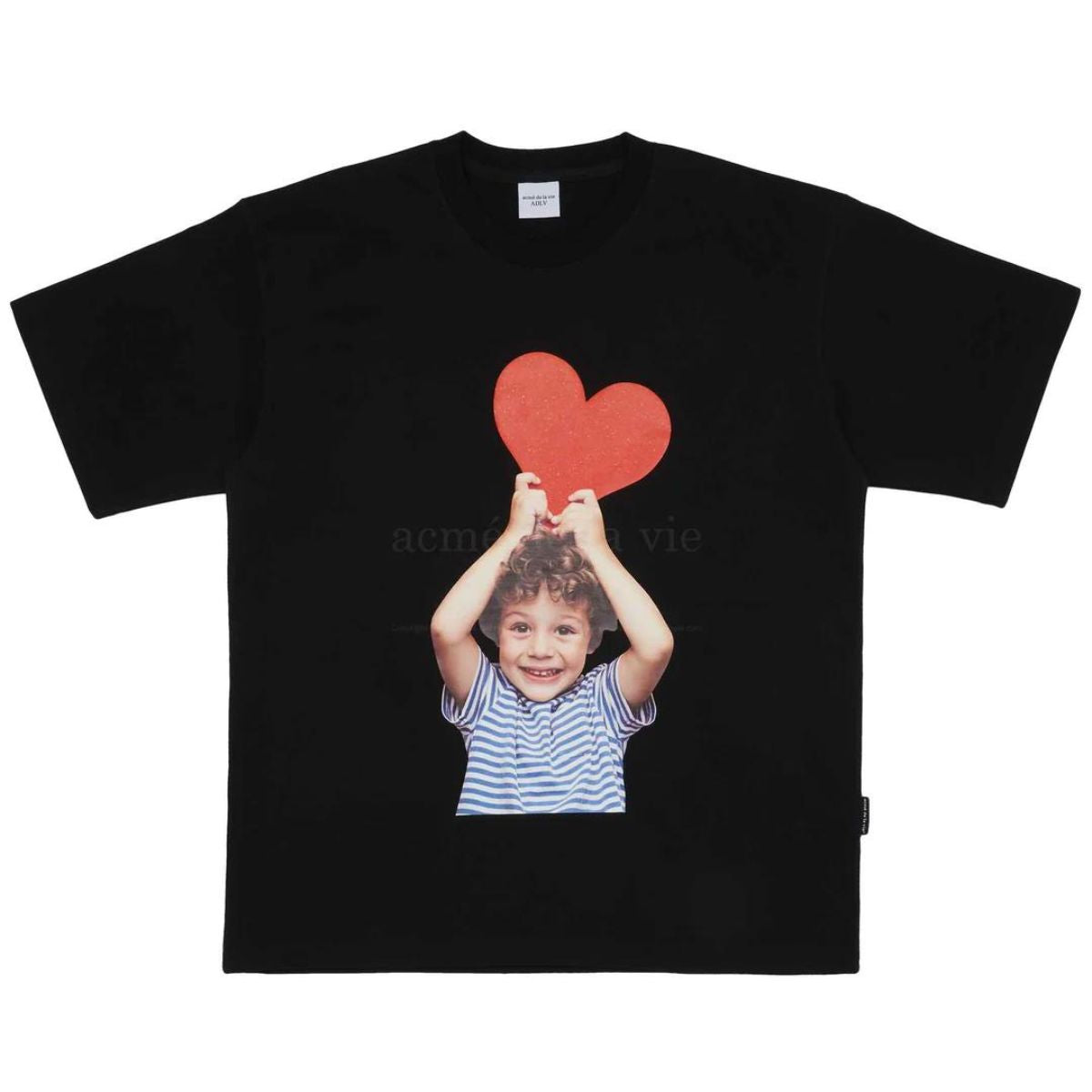 Acme De La Vie ADLV Baby Face Heart Boy T-shirt