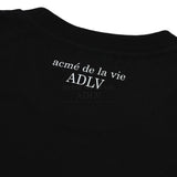 Acme De La Vie ADLV Mini Baby Face Yellow T-Shirt Black