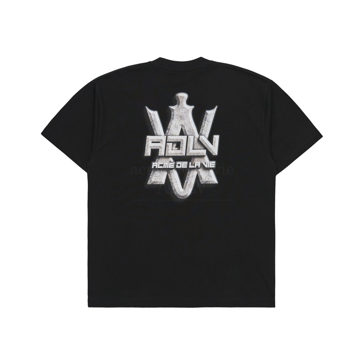 Acme De La Vie ADLV Stone Artwork T-shirt Black