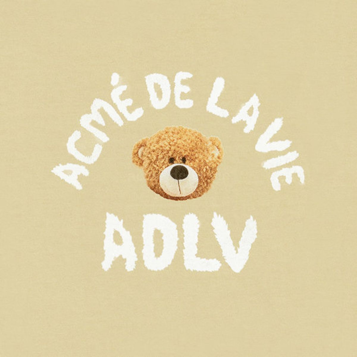 Acme De La Vie ADLV Teddy Bear Doll T-shirt Beige