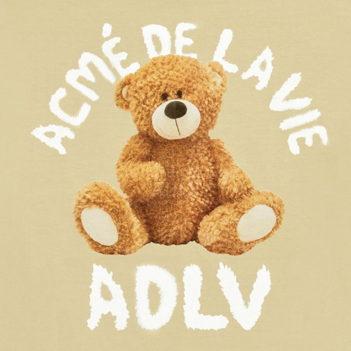 Acme De La Vie ADLV Teddy Bear Doll T-shirt Beige