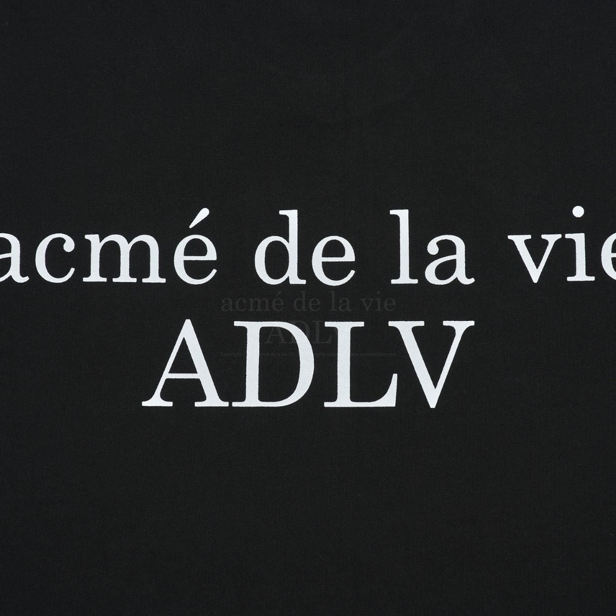 Acme De La Vie ADLV Baby Face Yellow Shirt T-shirt Black