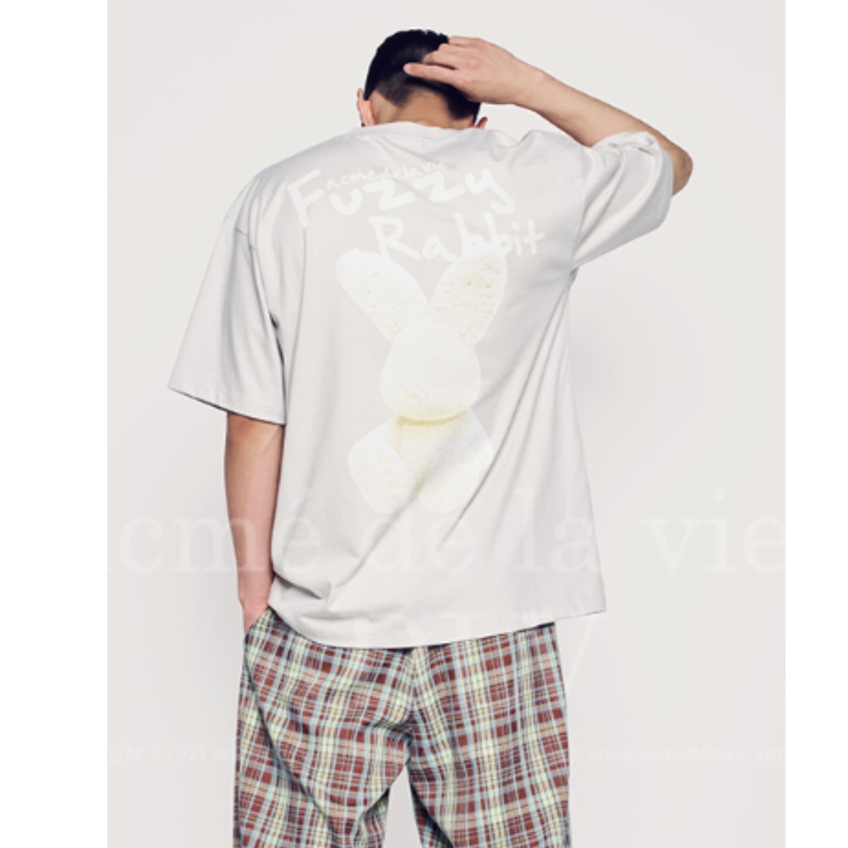 Acme De La Vie ADLV Doodle Fuzzy Rabbit T-Shirt