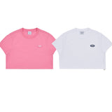 ADLV X LISA Circle Wappen Crop T-shirt