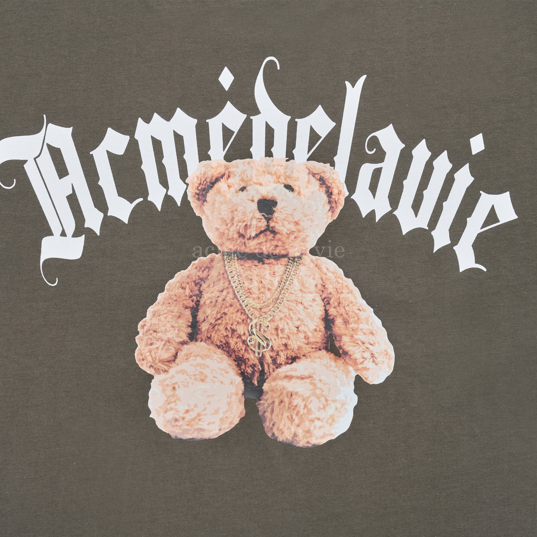 ADLV X LISA Gold Chain Bear Doll T-shirt