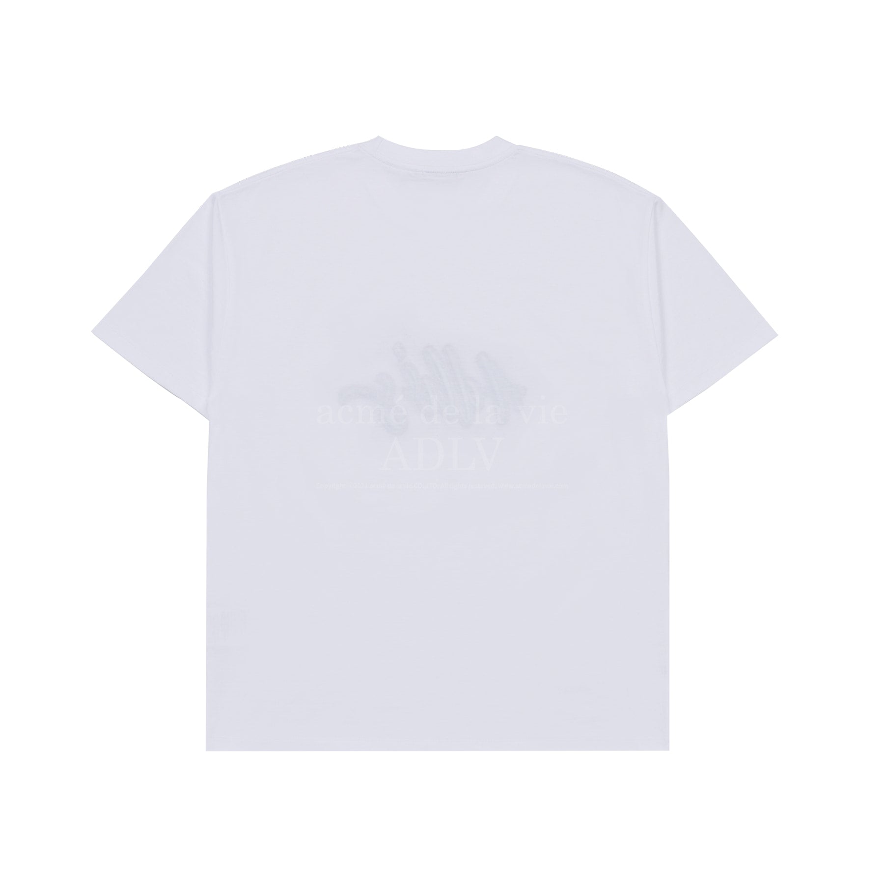 ADLV X LISA A Logo Monogram Embossing Embroidery T-shirt