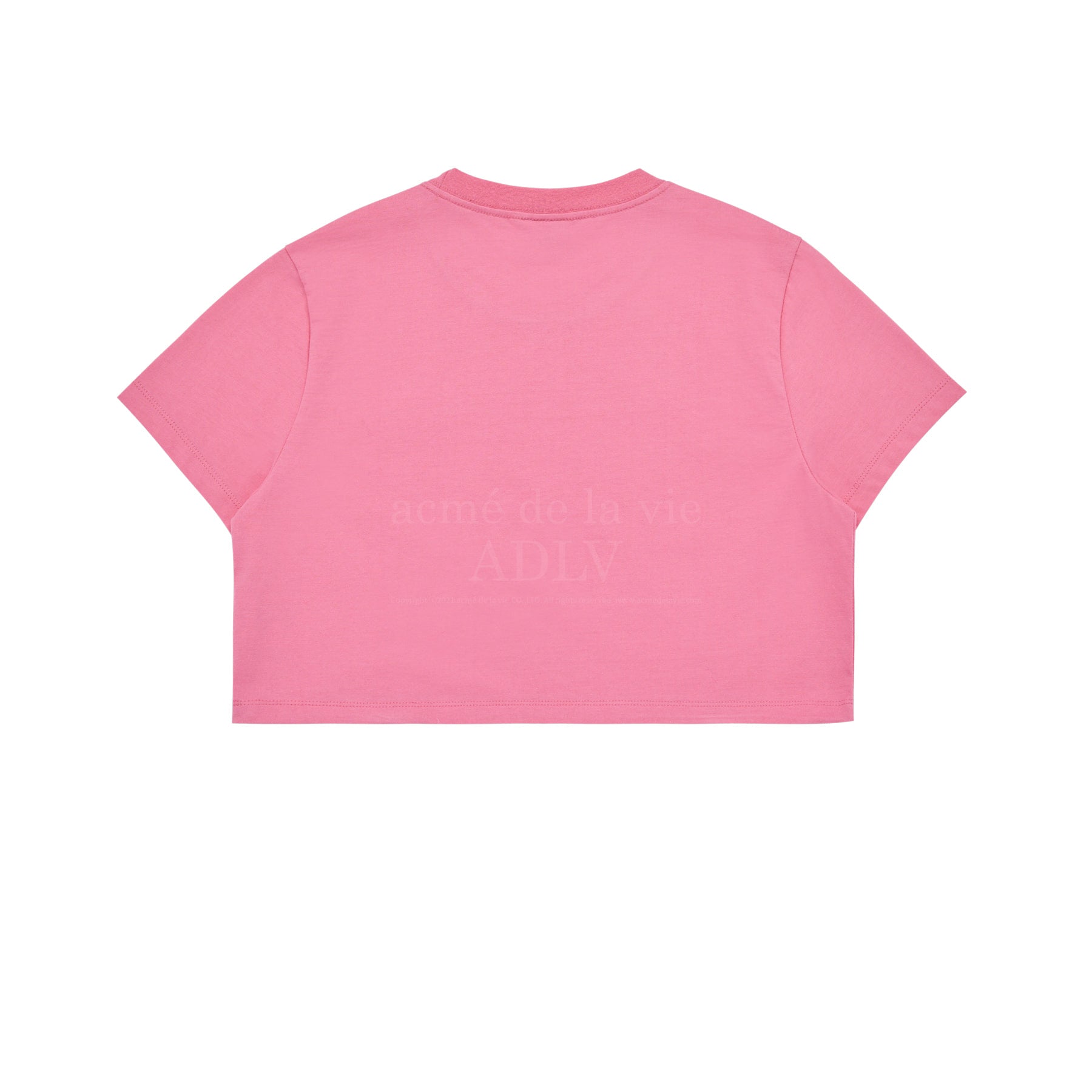 ADLV X LISA Circle Wappen Crop T-shirt