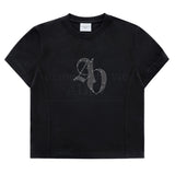 Acme De La Vie ADLV Symbol Hotfix Crop T-shirt Black