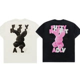 Acme De La Vie ADLV Fuzzy Font Rabbit T-Shirt