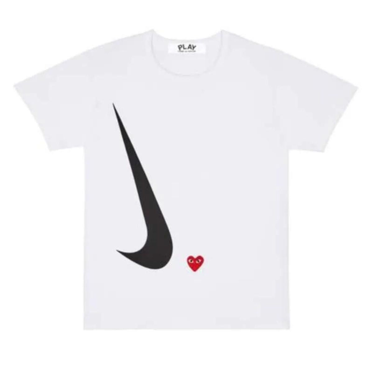 Comme des Garcons Play X Nike T Shirt White Women