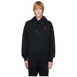 AMI Alexandre Mattiussi Ami de Cœur Hoodie Black