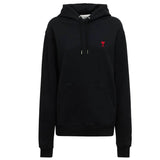 AMI Alexandre Mattiussi Ami de Cœur Hoodie Black