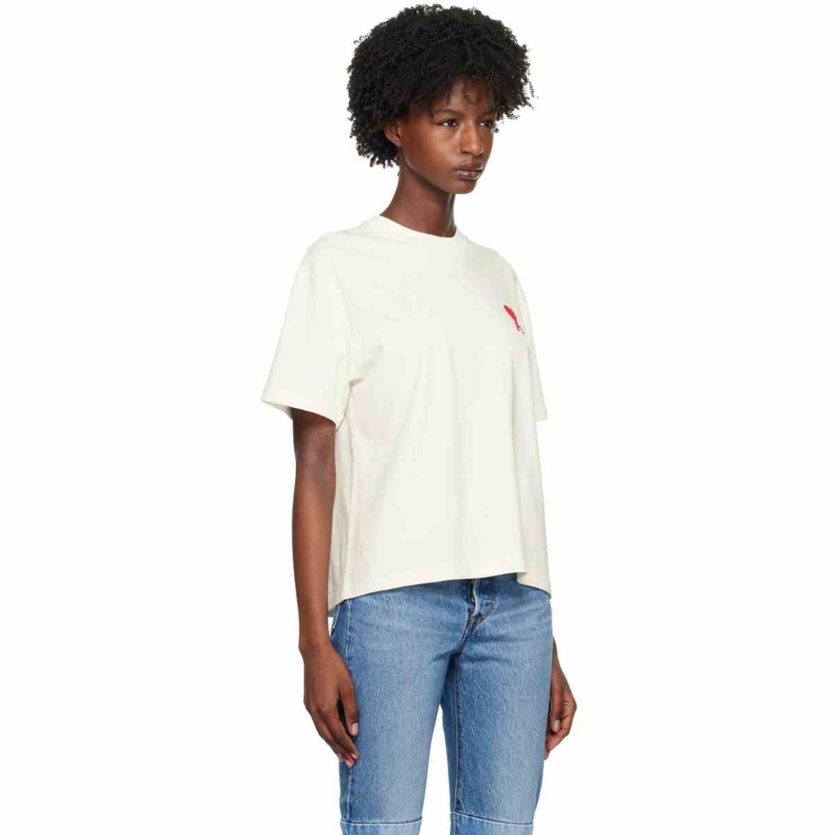 AMI Alexandre Mattiussi Ami De Coeur Big Patch T-shirt