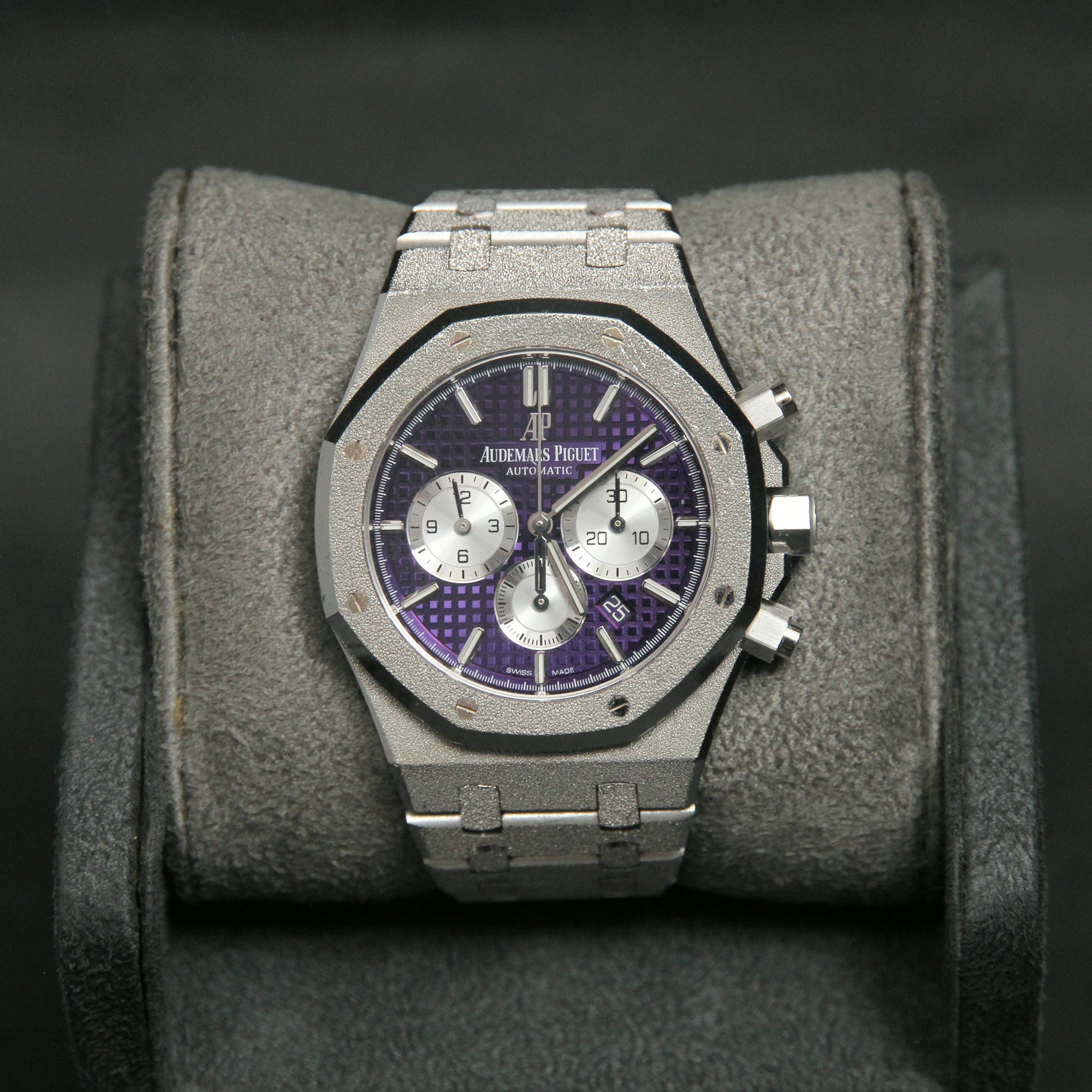 AP 41  ROC Frosted WG Purple Dial 26331BC.GG.1224BC.01
