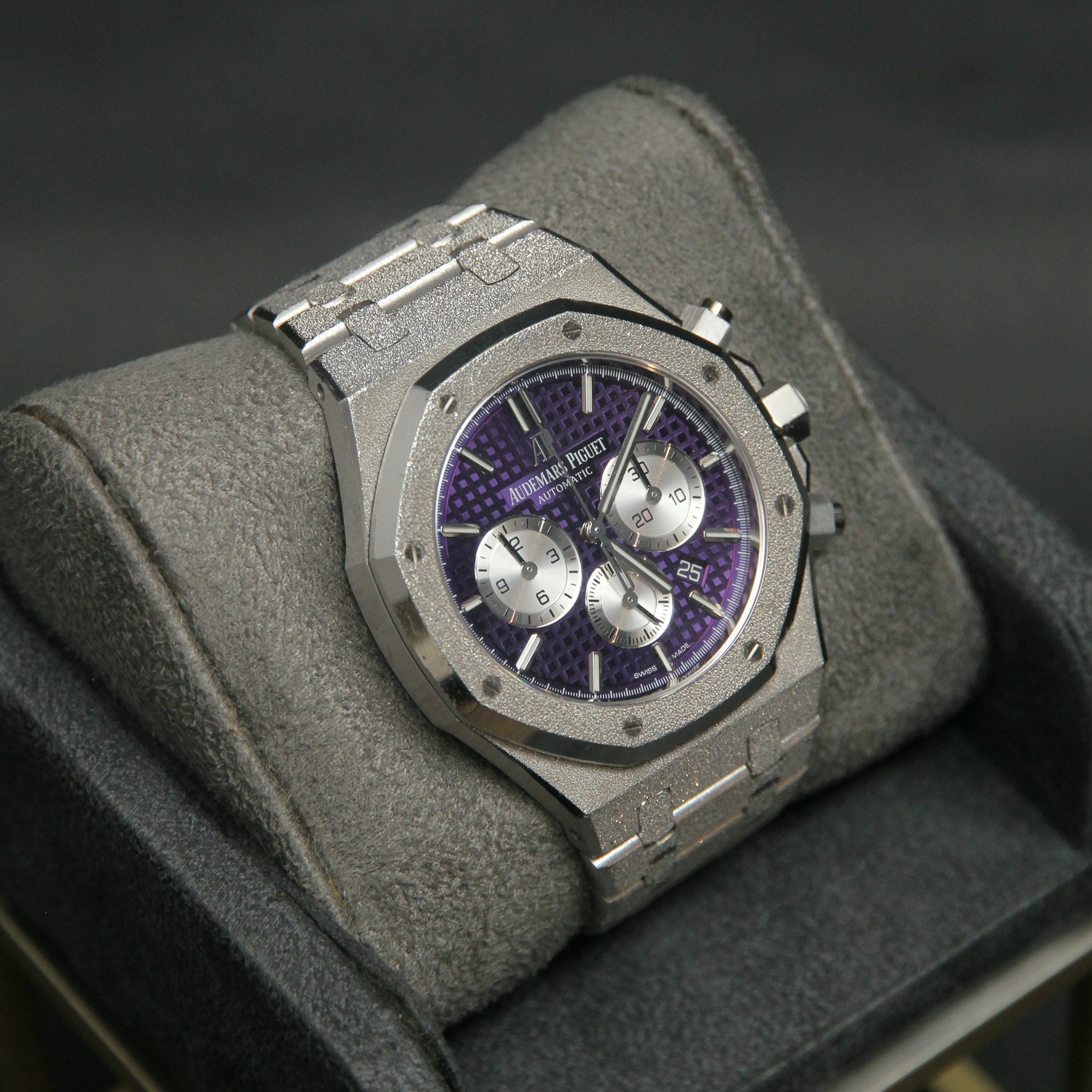 AP 41  ROC Frosted WG Purple Dial 26331BC.GG.1224BC.01