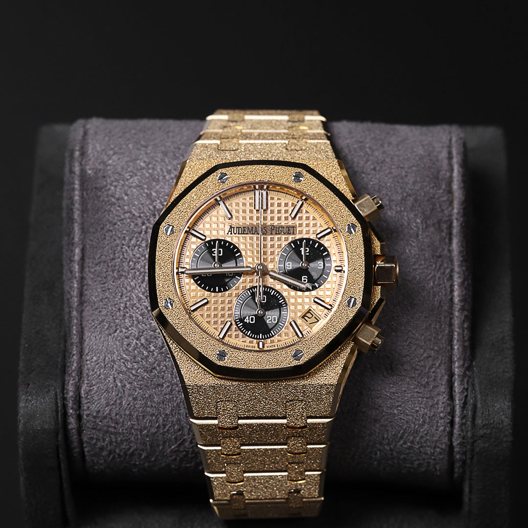 AP 41  ROC YG Dial Black Chrono 26240BA.GG.1324BA.01