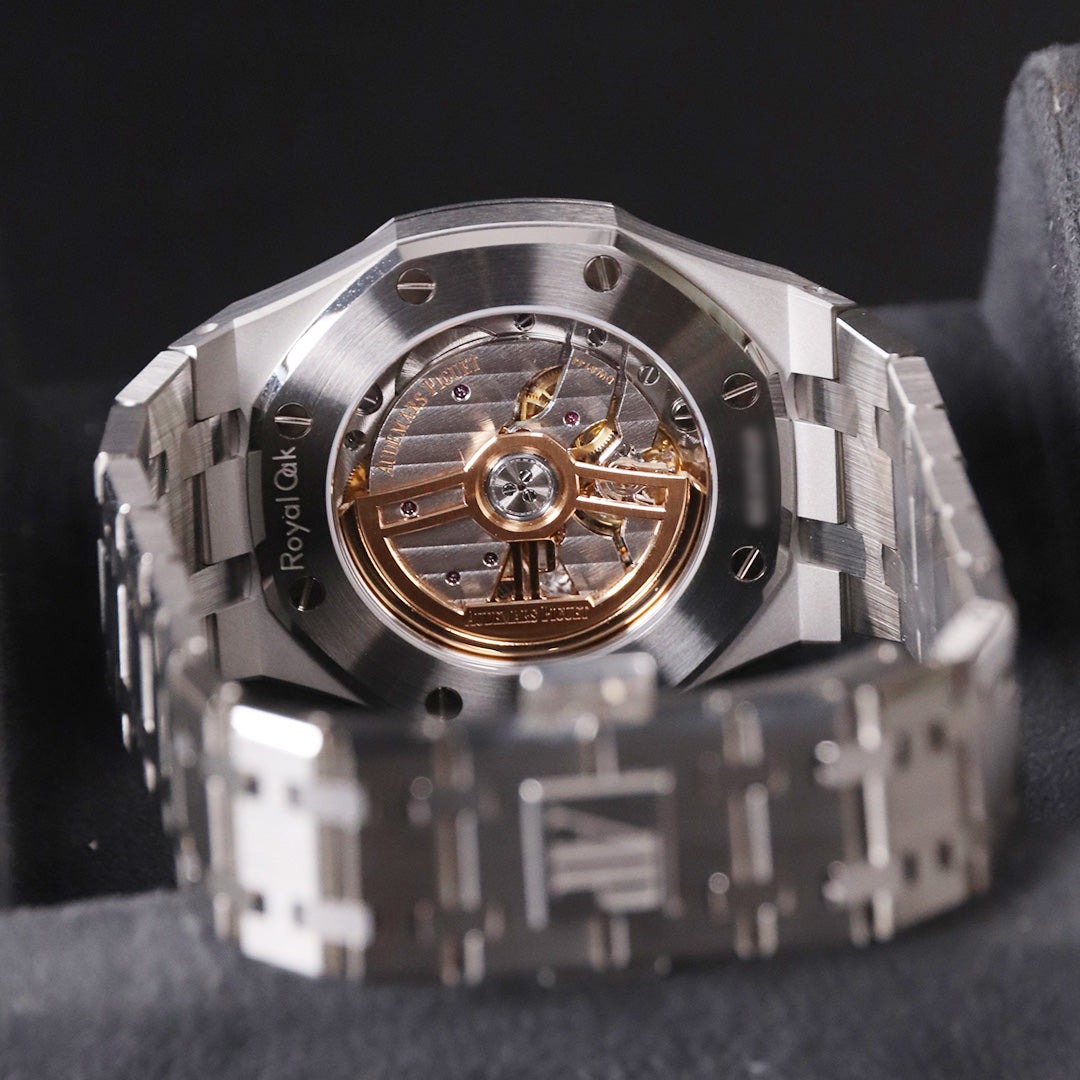 AP37 RO Light Blue Dial Diamond Bezel 15551ST.ZZ.1356ST.04