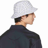 Acne Studios White Flannel Bucket Hat